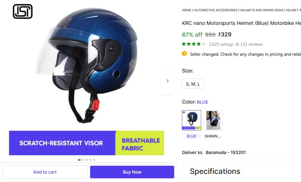 Half Face Bike Helmet 329
