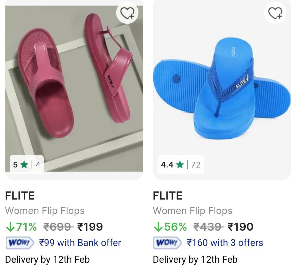 Flipkart Flite Women Flip Flops At Rs 254 Master Link -