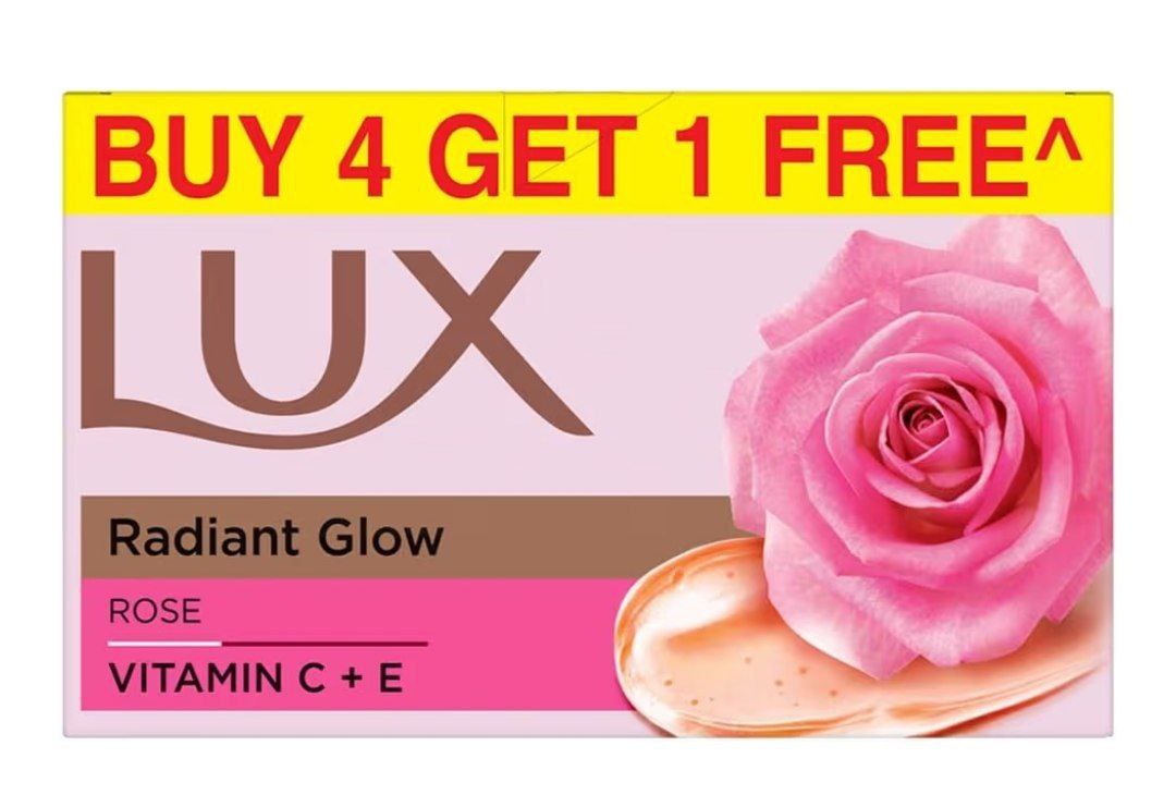 Lux Bathing Soap (pack Of 5) 166