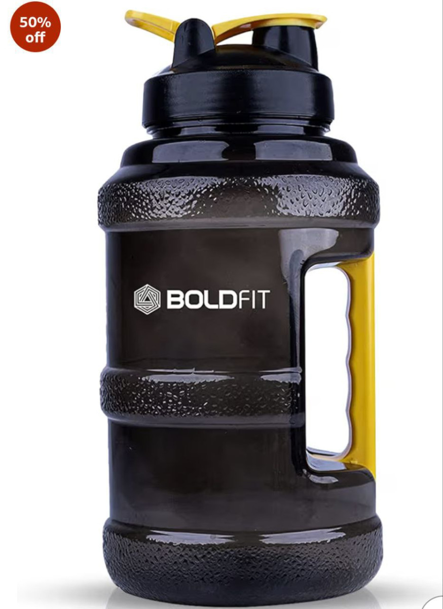 Amazon Boldfit Plastic Gym Gallon Water Bottle 2 5 Liter At 649