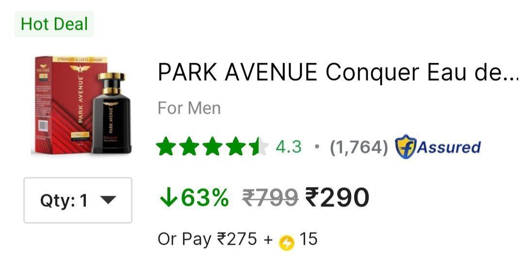 Loot Park Avenue Perfume (100ml) For Men 290park Avenue Deo Perfumes 70