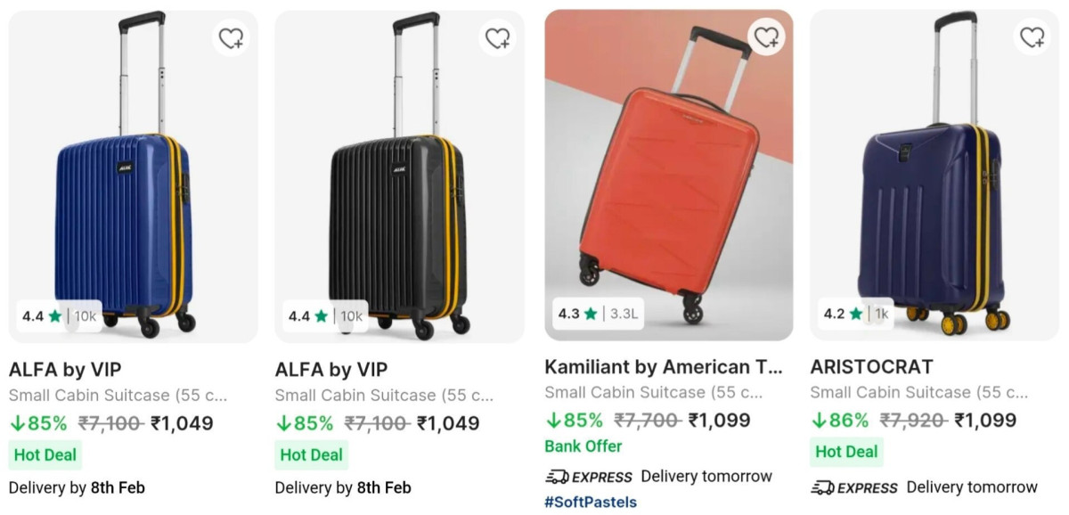 Top Brand Luggage From 1049 More Deals Click Here Must Read