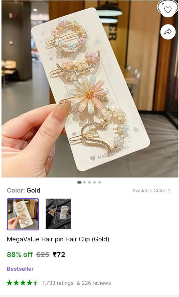 Hair Clips 72