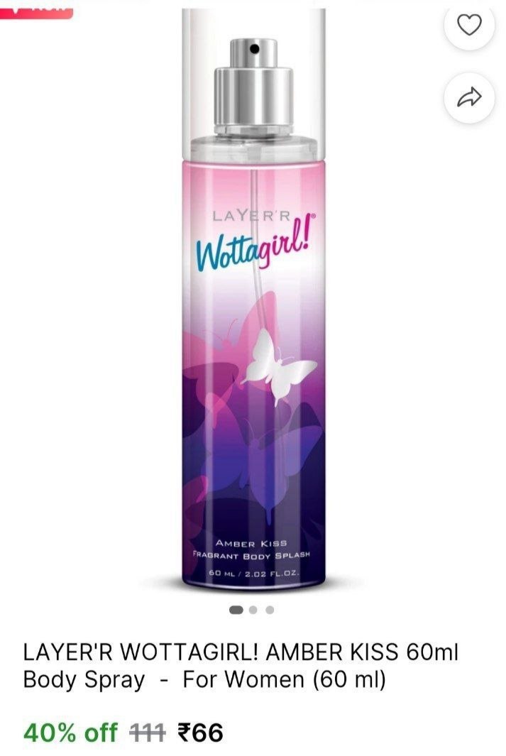 Layer Wattagirl Body Spray 66