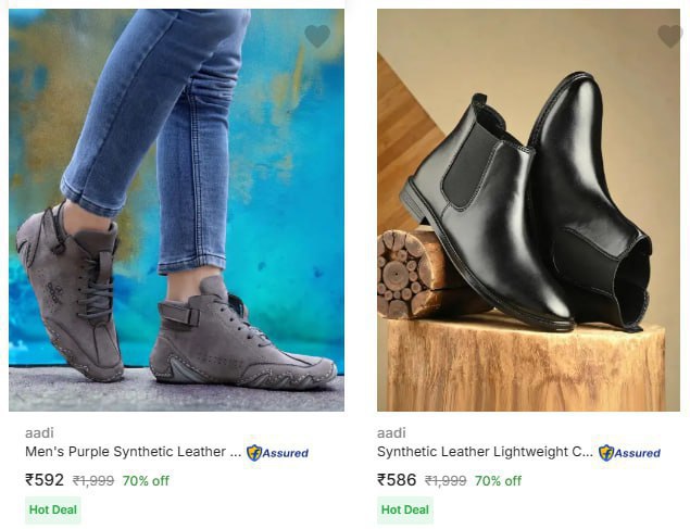Angle Boots Starts From 486
