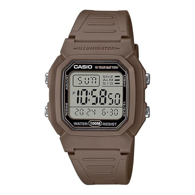 Casio Youth Digital Black Dial Unisex W 1 497
