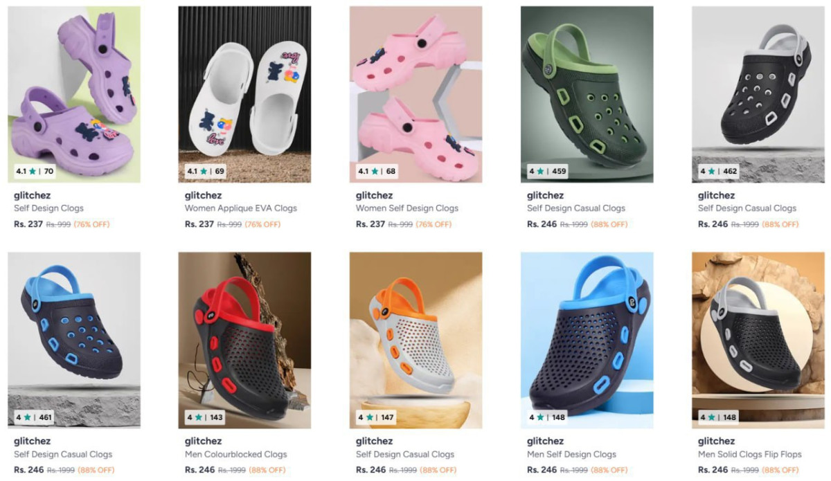 Glitchez Casual Clogs From 237