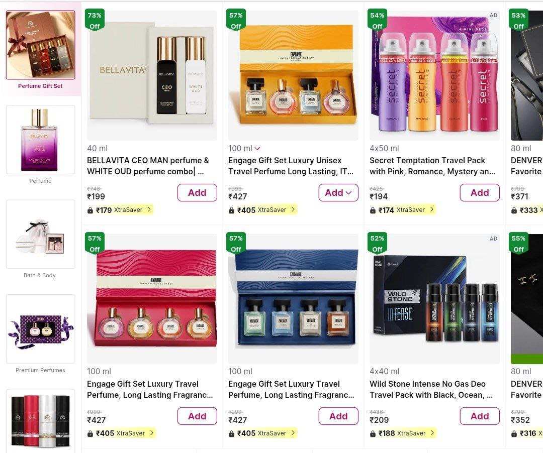 Flipkart Minutes Loot Perfume Grooming Gift Sets Starting 199 Engage Wildst