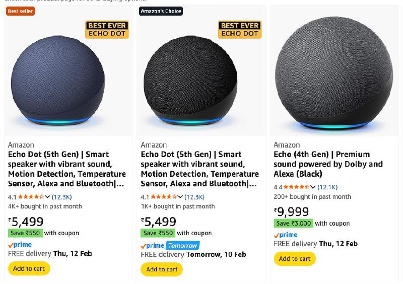Apply 3 000 Coupon On Amazon Echo Devices