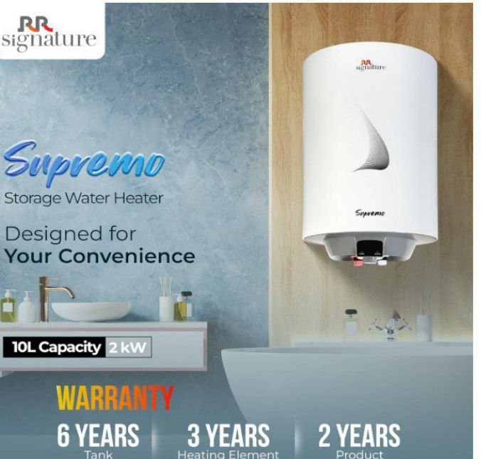 Rr Signature Supremo 10l Star Rated Storage Water Heater For Home 4 089regu