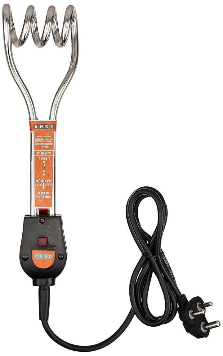 Usha Ih2415 1500 Watts Immersion Heater (silver) Copper 499