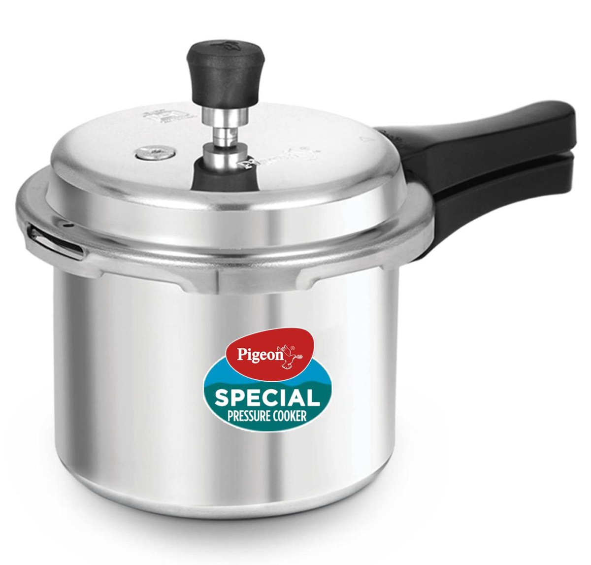 Pigeon By Stovekraft 12736 Aluminium Pressure Cooker 3 Litre Non Induction 
