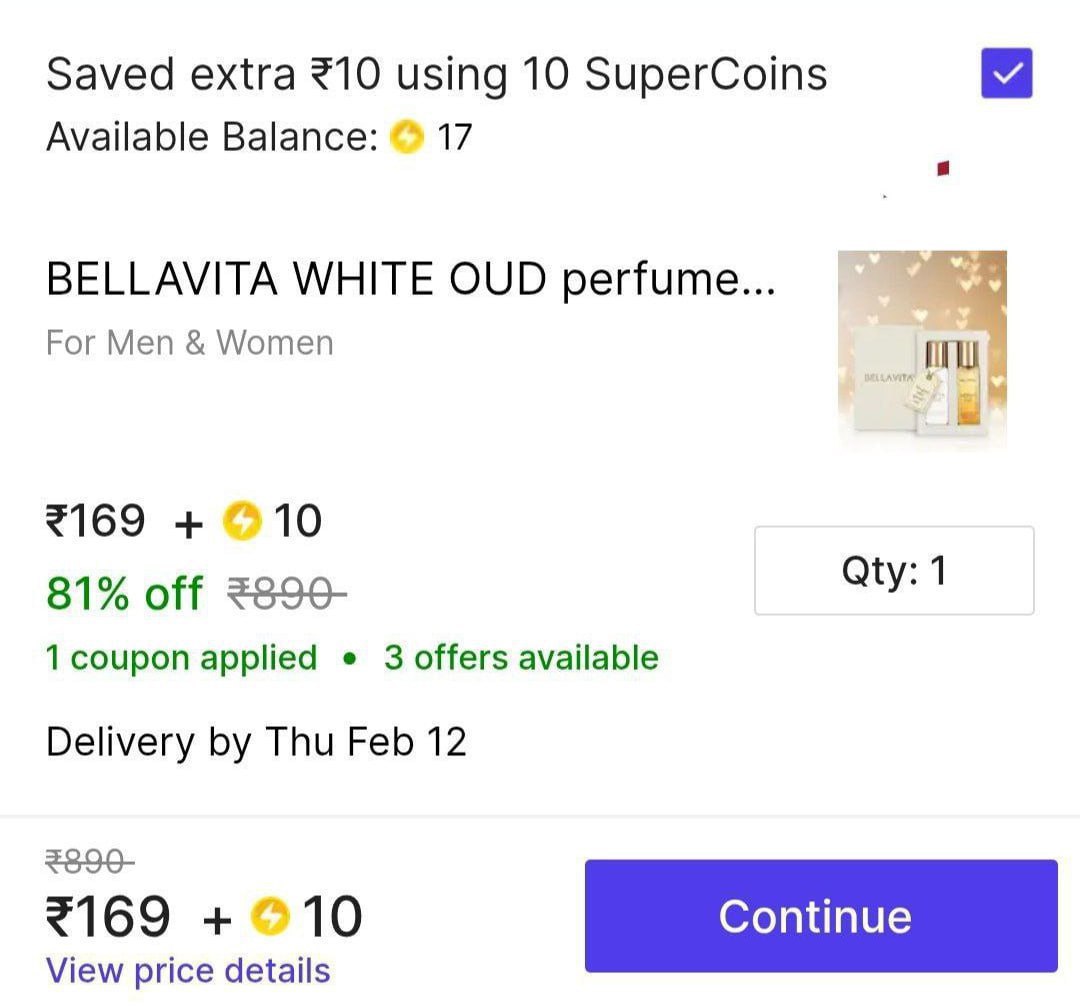 Bellavita Perfume 169