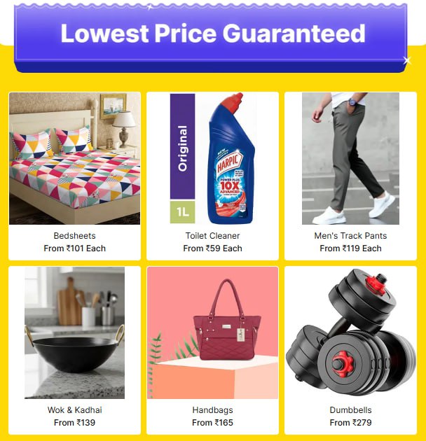 Shopsy Lowest Guaranteed Bedsheets From 101toilet Cleaner From 59mens Track
