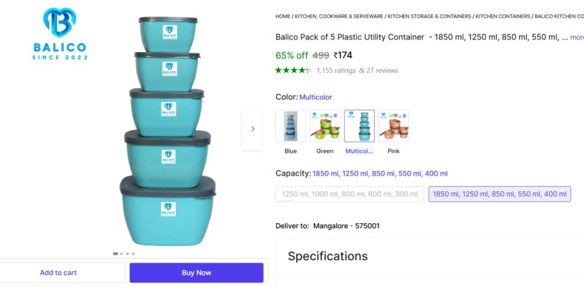 Pack Of 5 Container 174