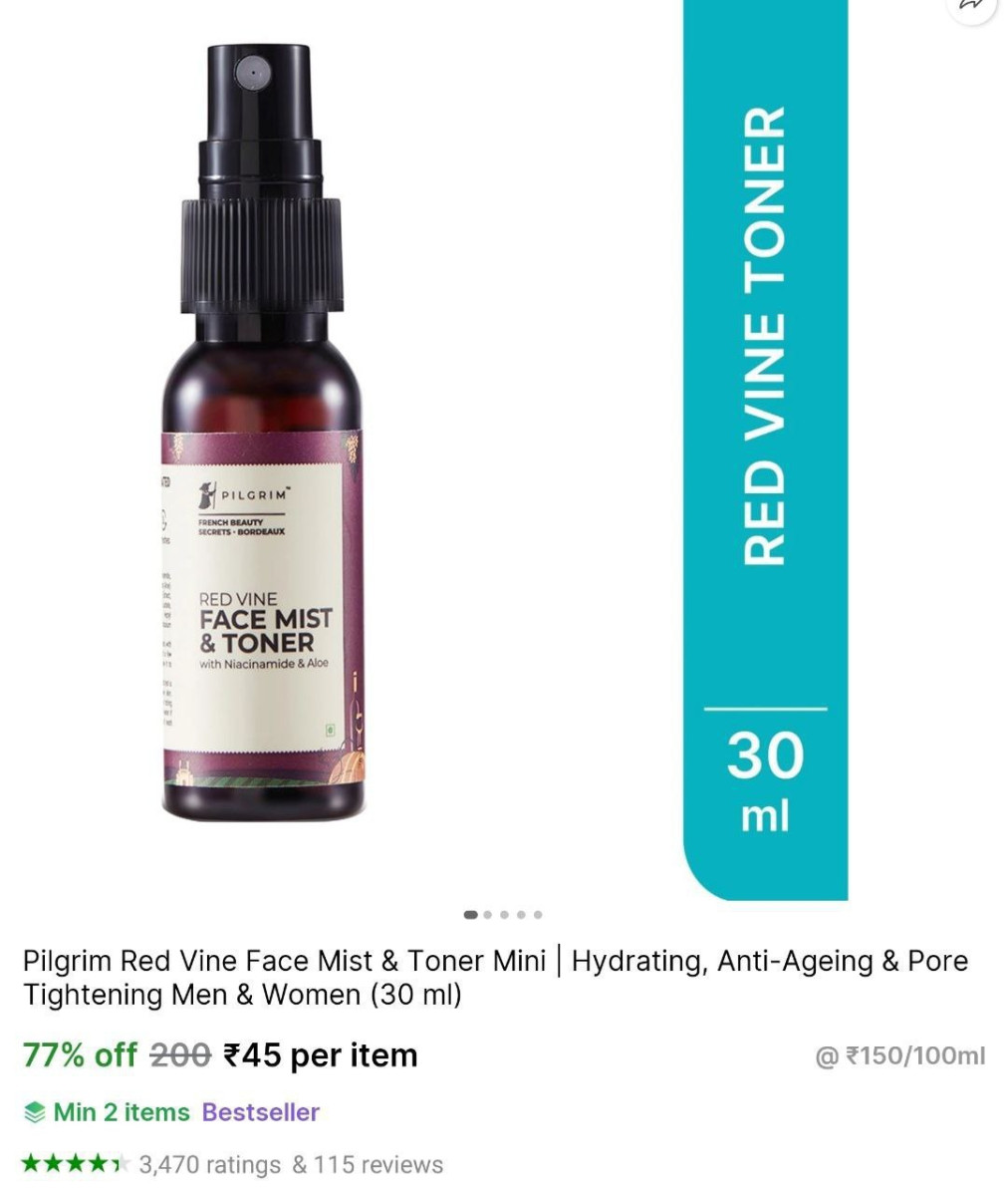 Loot - Pilgrim Toner 45 More Deals Click Here Must Read