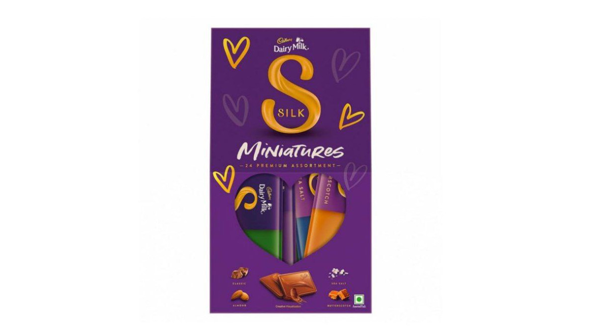Amazon Cadbury Dairy Milk Silk Miniatures Premium Assorted Chocolate Gift P