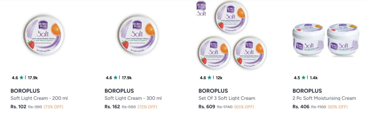 Myntra Loot 73 On Boroplus Beauty Products