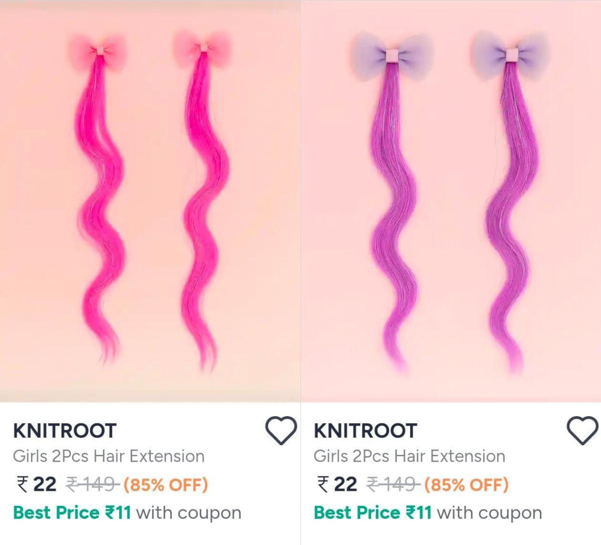 Girls Hair Extensions 22