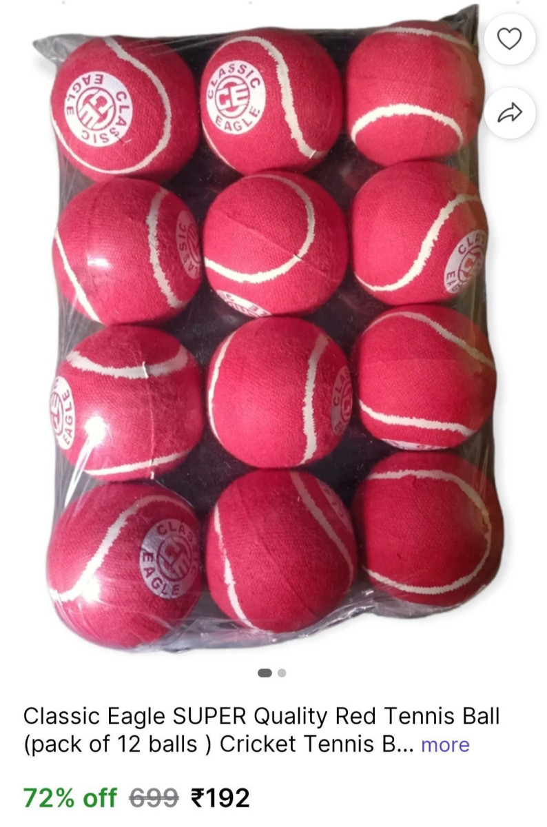 Red Tennis Ball (pack Of 12) 192