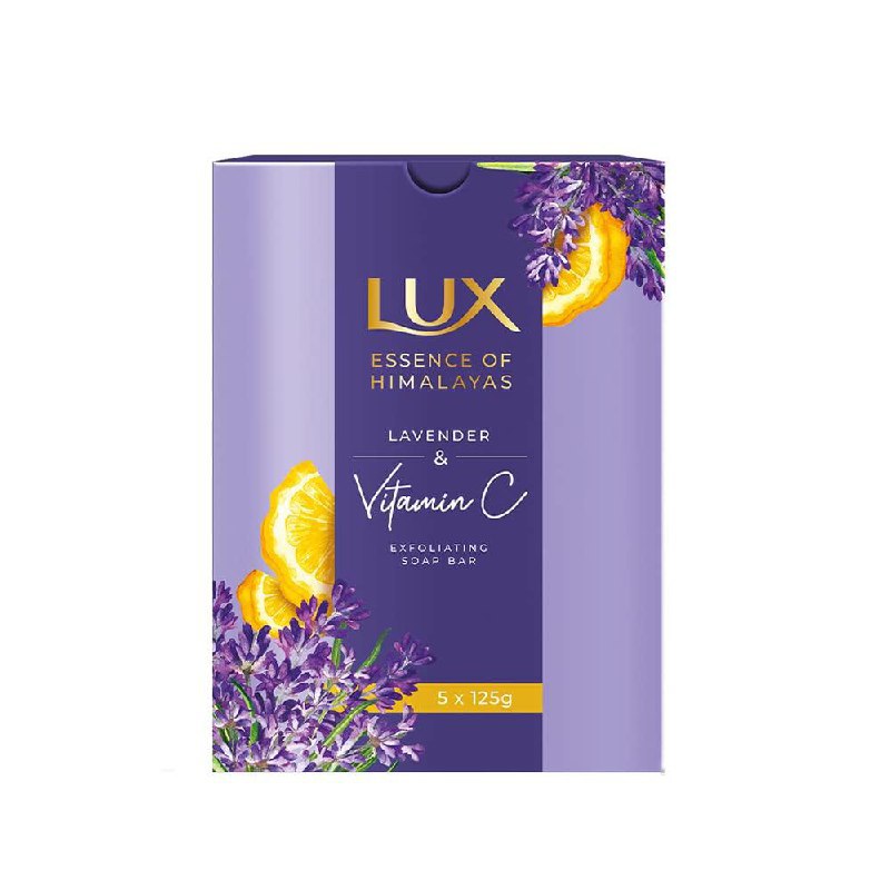 Lux Lavender Vit C Exf Soap 5x125g 216
