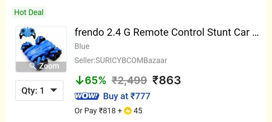 Lowest Remote Control Stunt Car 863 More Deals Click Here Must Read