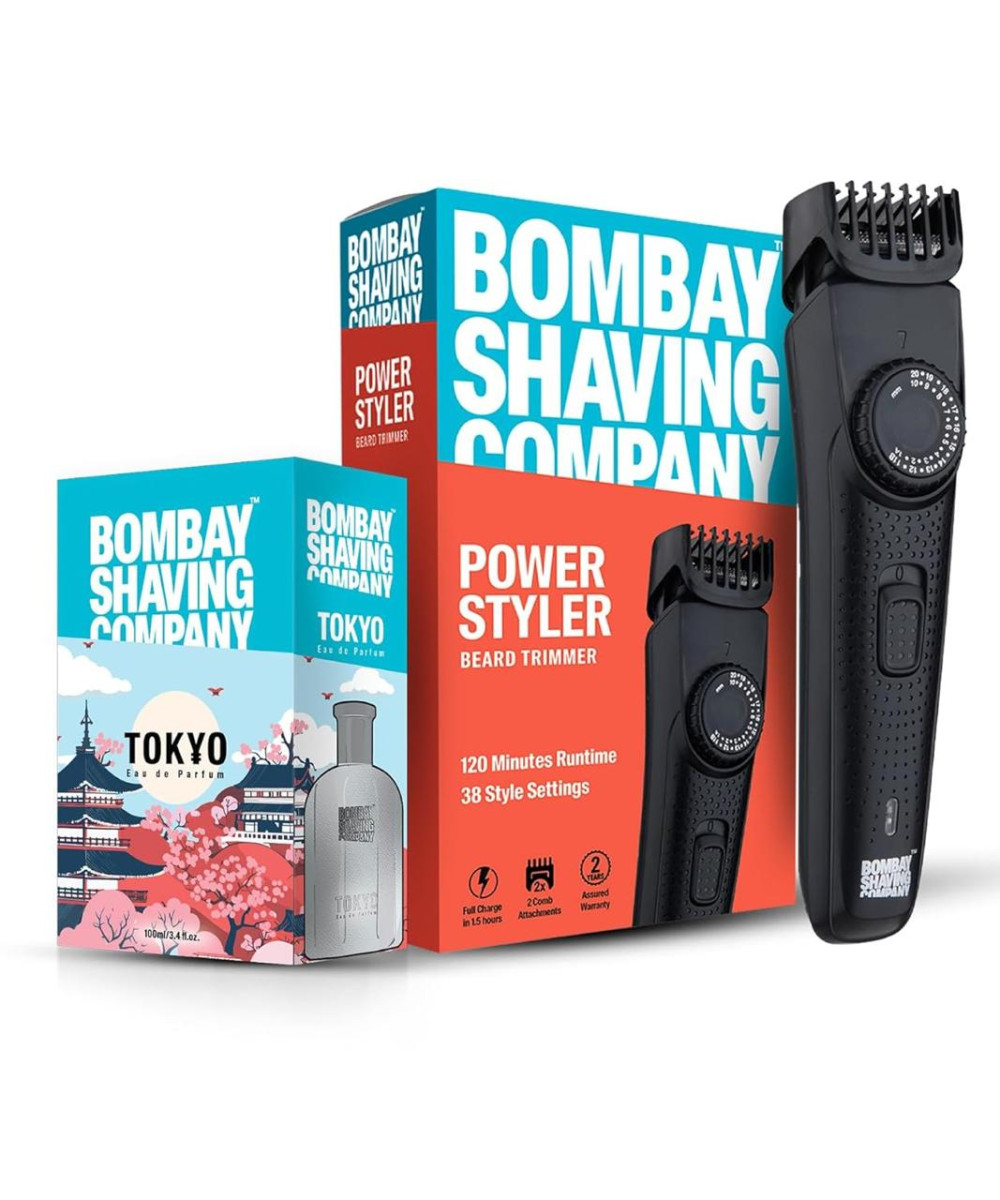 Bombay Shaving Co Trimmer Men 2x Fast Charging (with Mens Fragrance Worth R