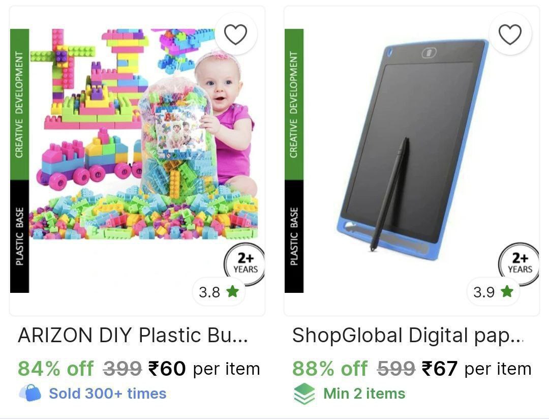 Kids Toys Starts 60