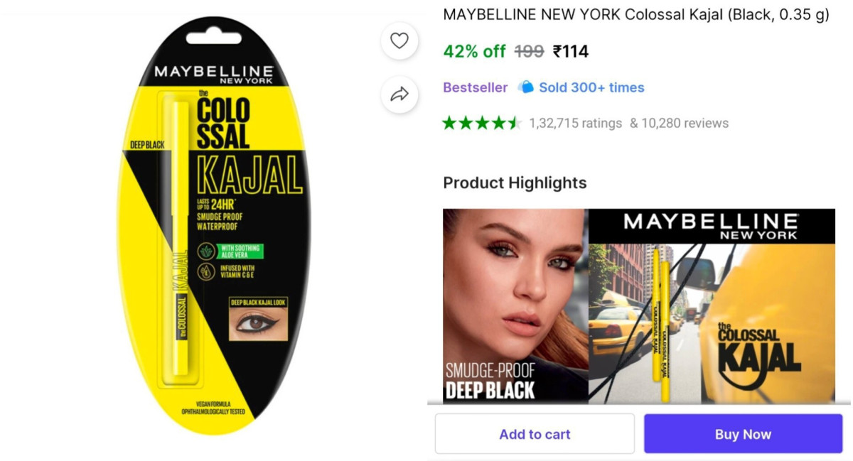 Maybelline New York Kajal At 114