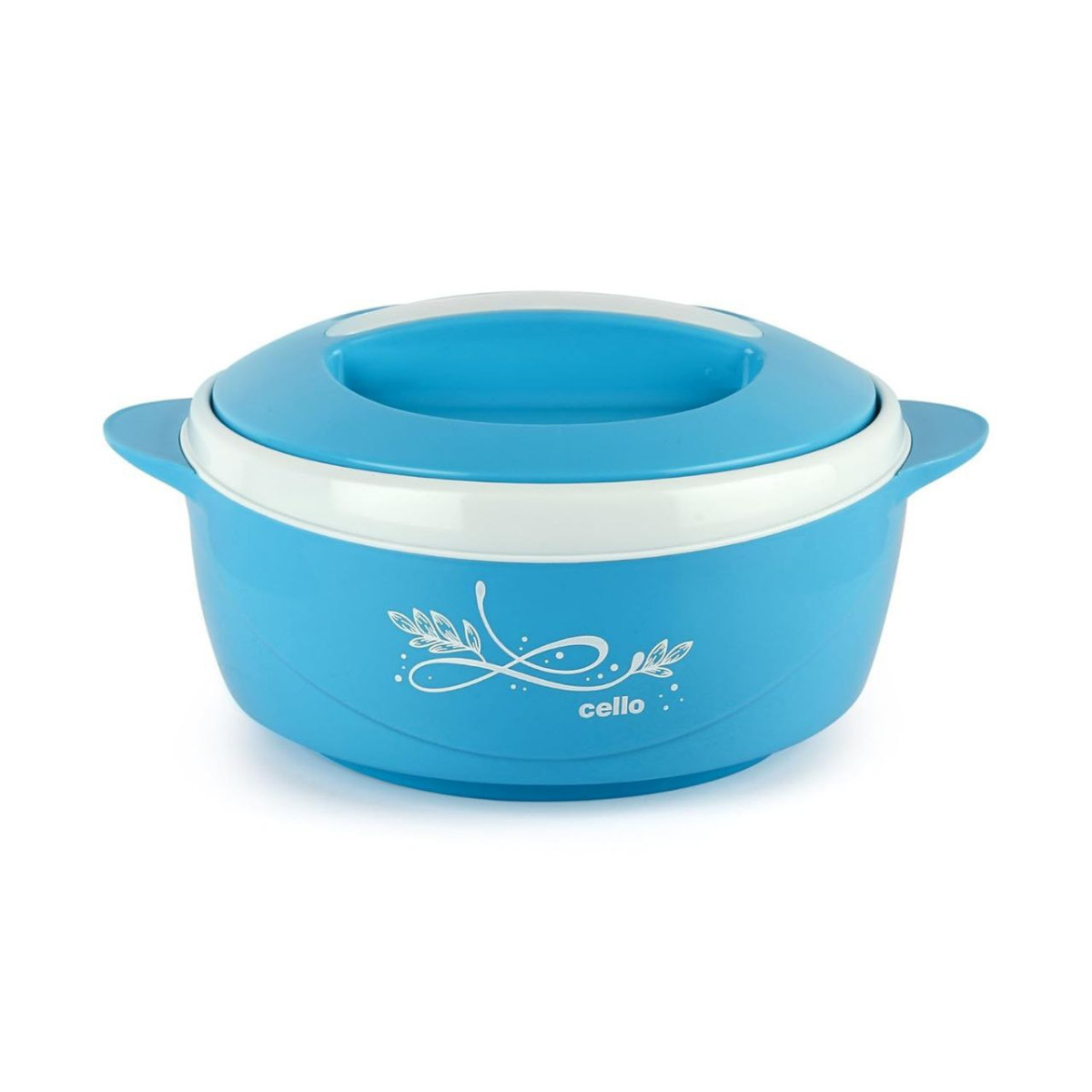 Cello Sapphire Insulated Inner Steel Casserole For Roti 1250ml Blue Hot Box