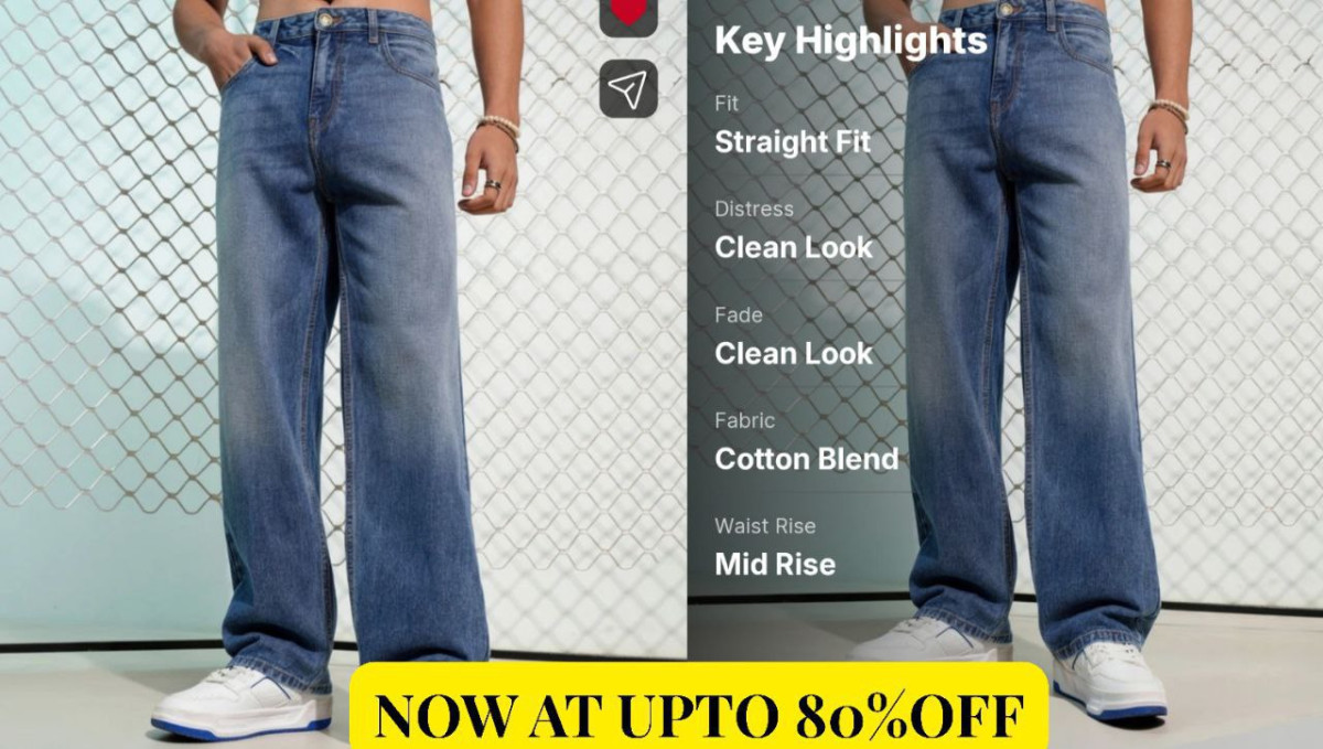Loot Straight Fit Jenas At 83 Offlink