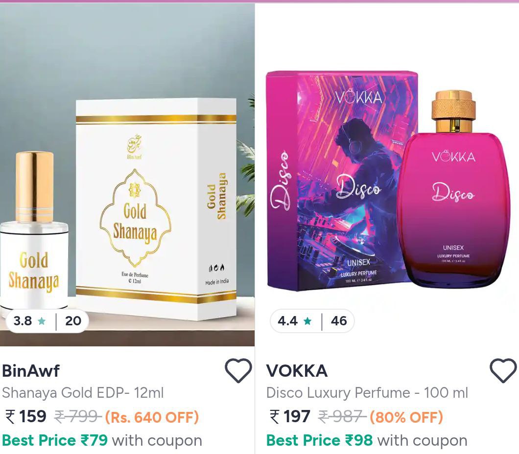 Myntra 80 On Branded Perfumes Starting 159 Links
