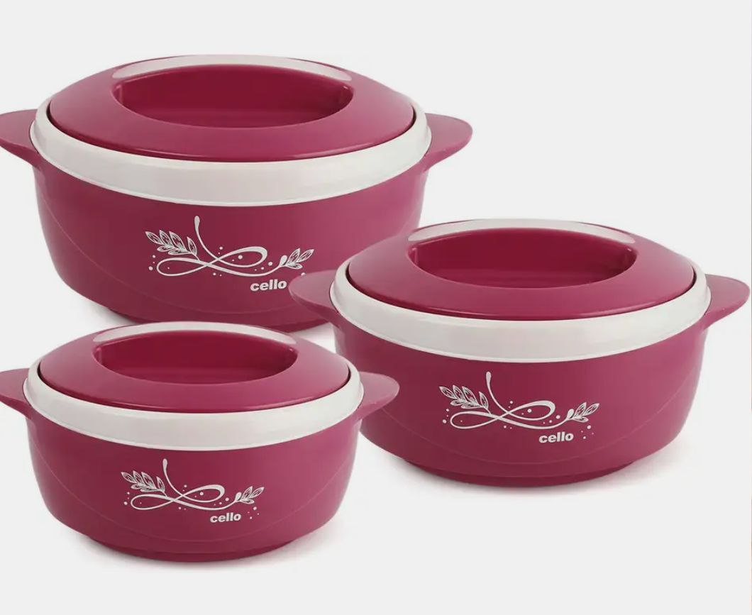 Flipkart Cello Pack Of 3 Casserole 599