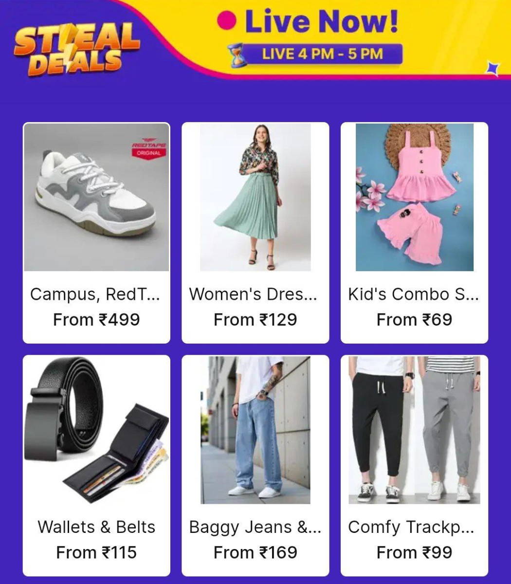 Shopsy Steal Deals Loot Live – Best Price in India