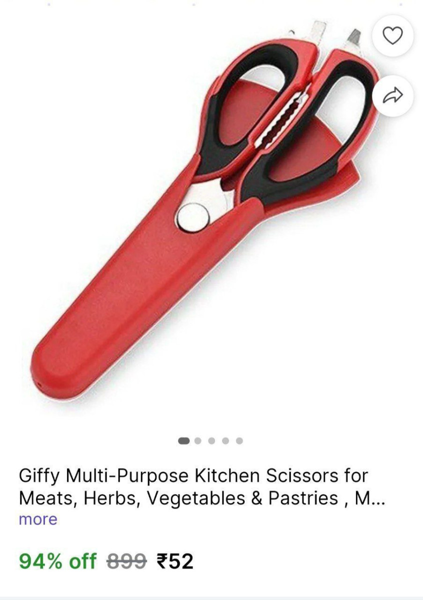 Multipurpose Kitchen Scissor 52 – Best Price in India