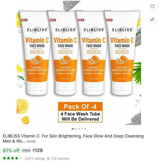 Shopsy Face Wash 300ml 129 – Best Price in India