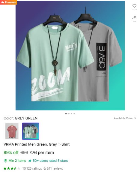 T-shirts 76 More Deals Click Here Must Read – Best Price in India