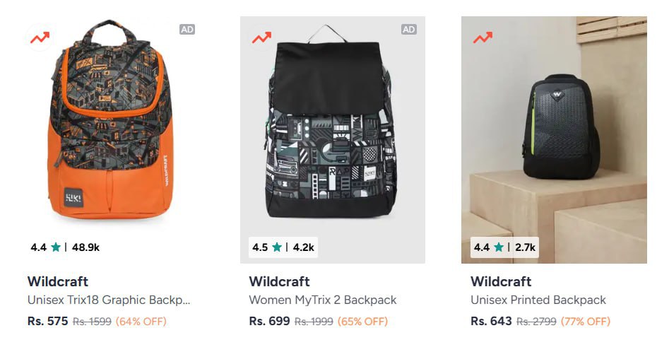 Myntra Wildcraft Under 699 – Best Price in India