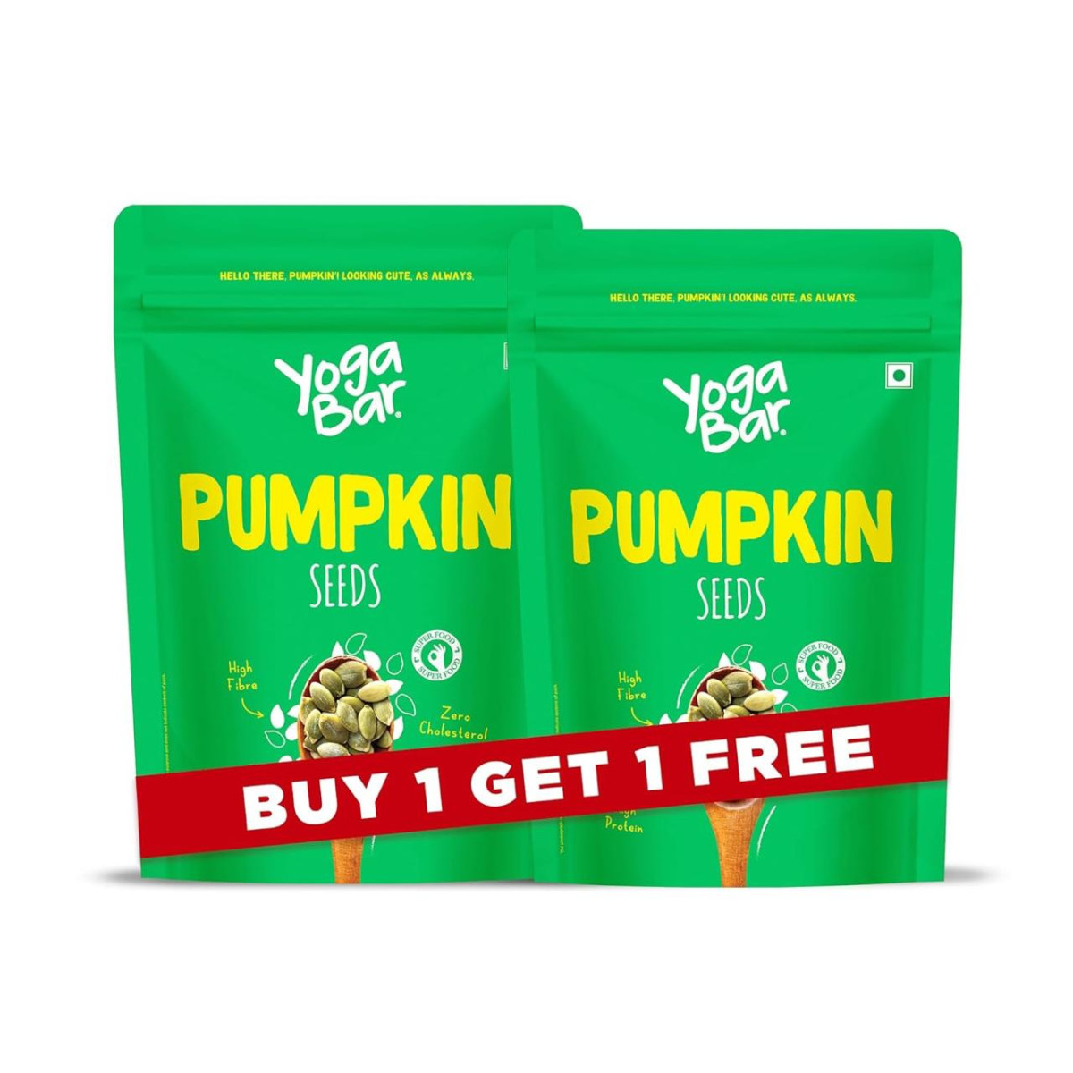 Yogabar Organic Pumpkin Seeds 1kg (500g Pack Of 2) - Buy 1 Get 1 499 – Best