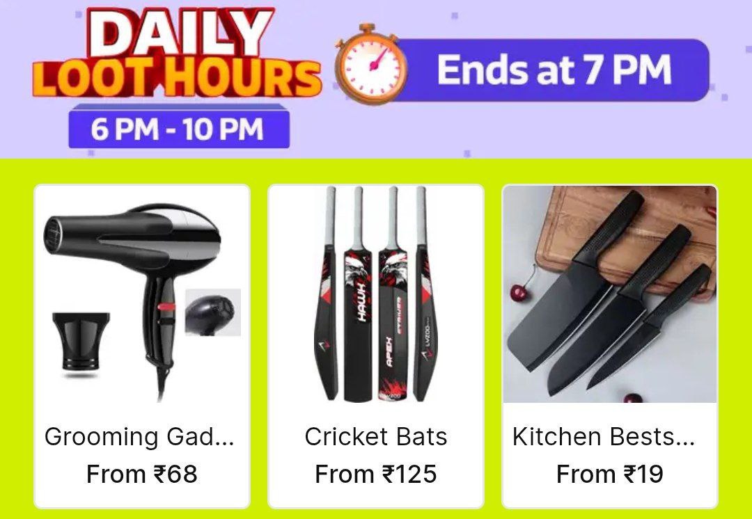 Shopsy Loot Hour – Best Price in India