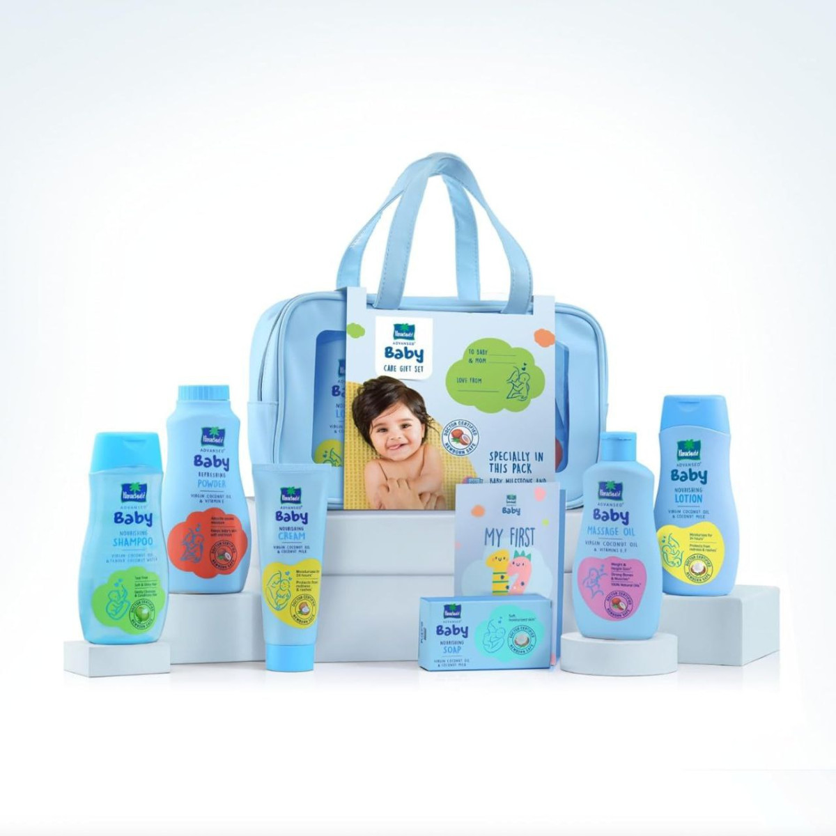 Faast 496coupon Parachute Advansed Baby Gift Pack With New Born Baby Essent