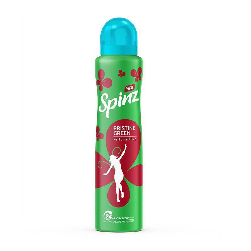 Spinz Pristine Green Perfumed Aerosol Deo For Women 200ml 140 – Best Price 