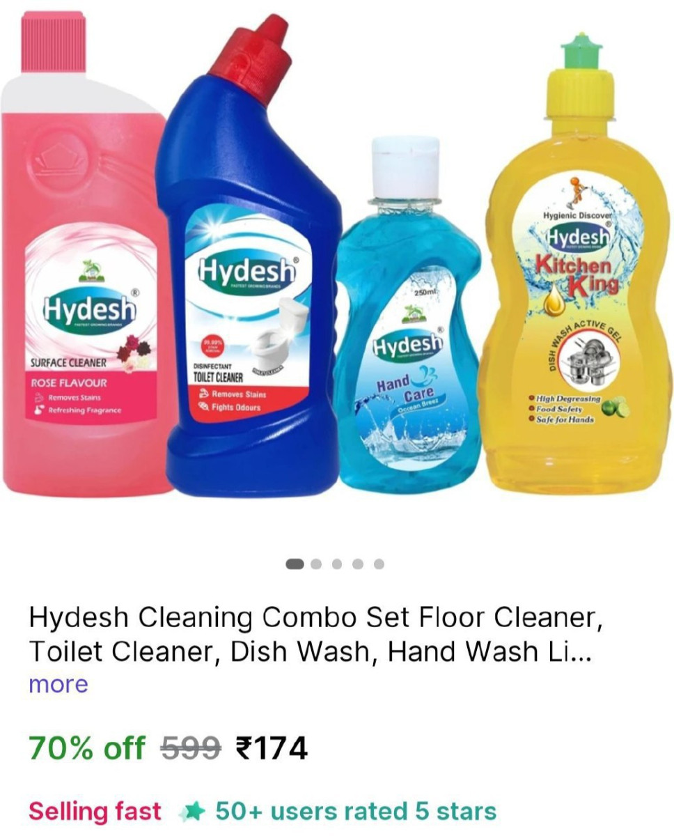 Cleaning Combo Set 174 – Best Price in India