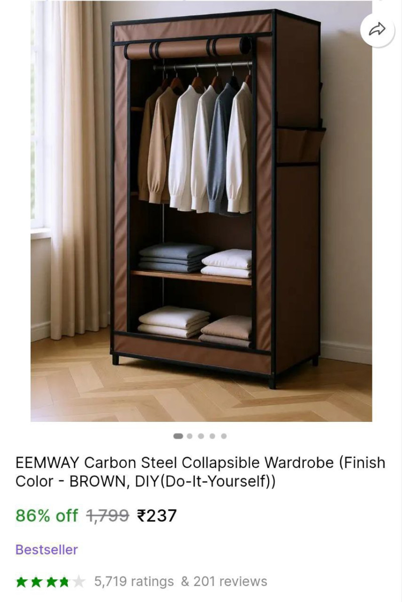 Wardrobe 237 – Best Price in India