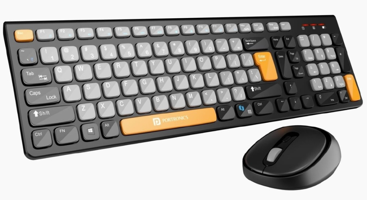 Portronics Wireless And Keyboard Mouse Set At 799 – Best Price in India