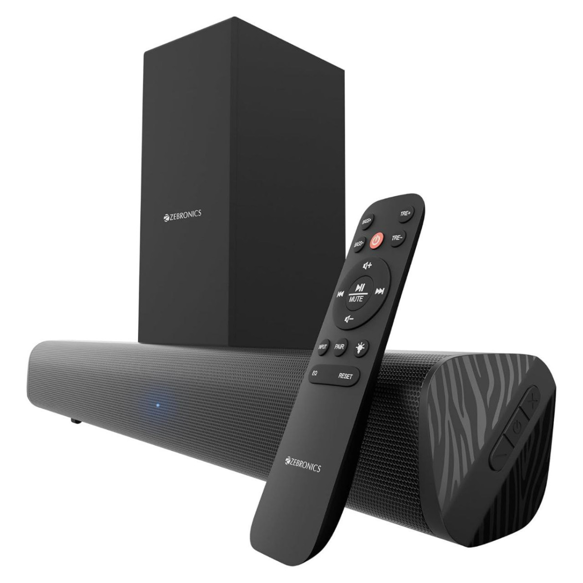 Zebronics 90 Watts Compact Soundbar Home Theatre Dual Driver Soundbar 11 43