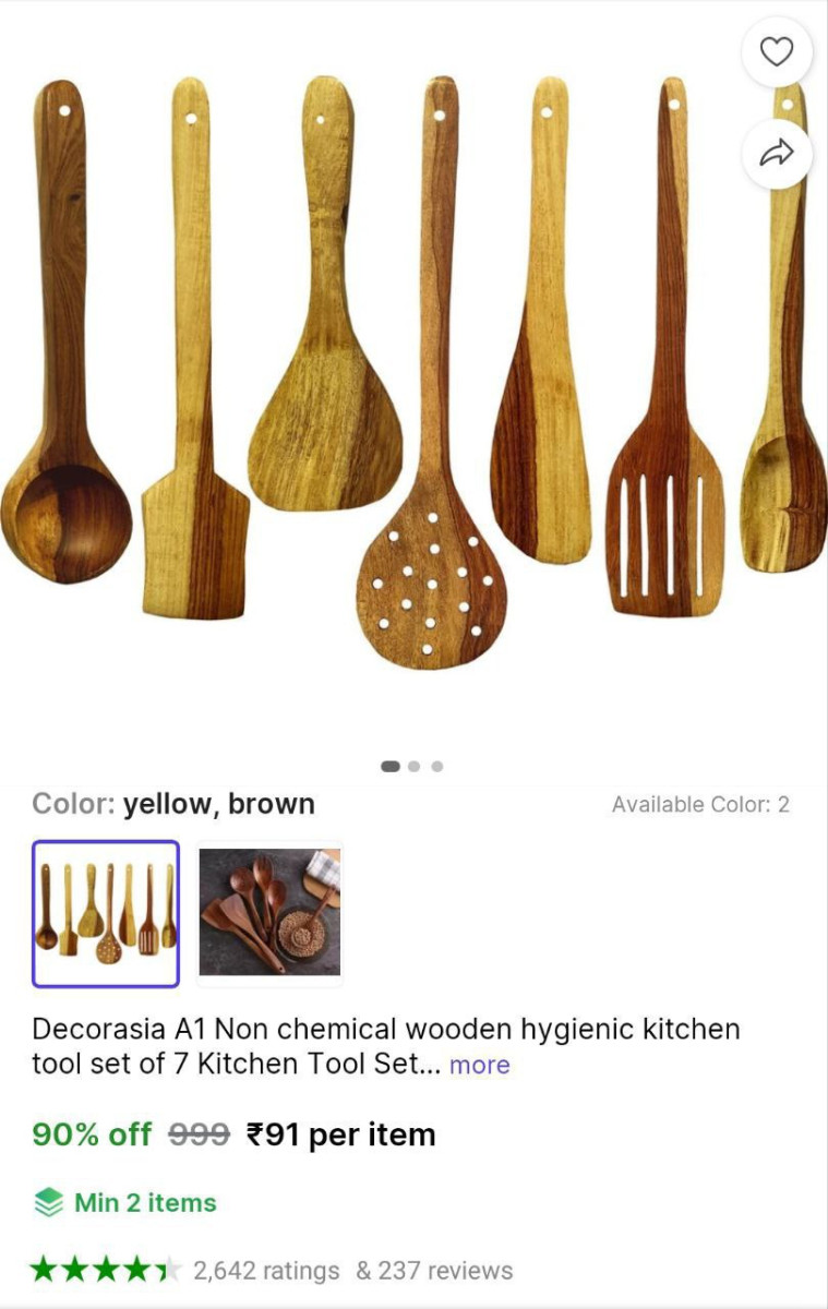 Grab Kitchen Tools Set 91 – Best Price in India