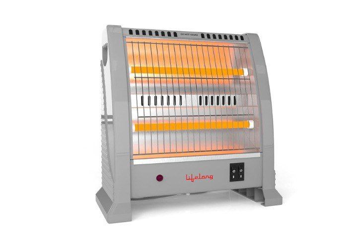 Grablifelong Dyno 800 Watts Quartz Room Heater For Home With 2 Power Settin