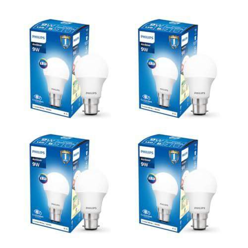Philips 9-watts Multipack B22 Led Cool Day White Led Bulb P 225 – Best Pric