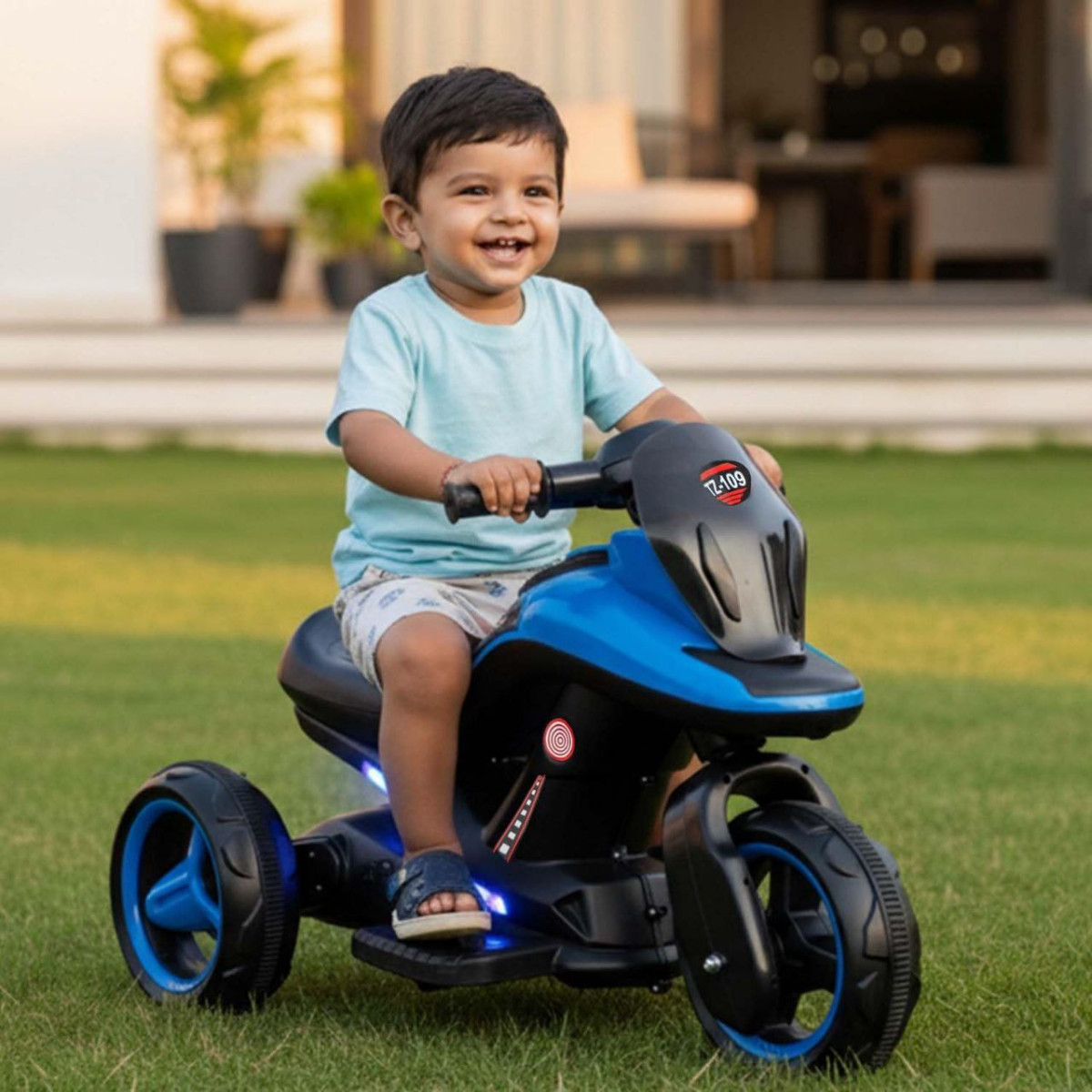 Faassttt 2 591reg 3k Toyzone Ralph Electric Bike (blue) 6v Rechargeable Bik